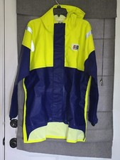 Stormline Crew 211 coat jacket heavy duty wet weather / marine gear sz M