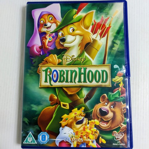 Disney robin hood dvd animated - robin,