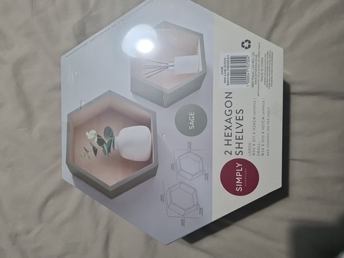 Hexagon shelves floating - hexagon,