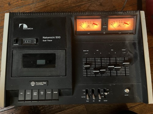 Nakamichi 500 dual - dual, tracer