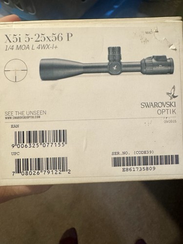 Swarovski rifle scope