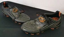 Pele Sports 1970 1962 FG Football Boots Black Orange Size 3.5