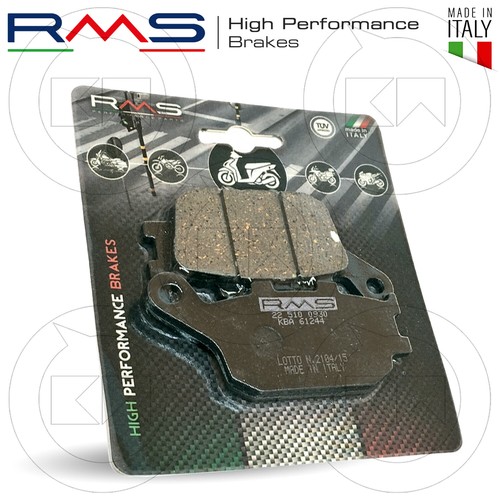 Rms brake pads rear - rms,