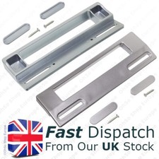 2x Universal Grey Silver 190mm