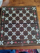 Ornate Inlay Style Backgammon