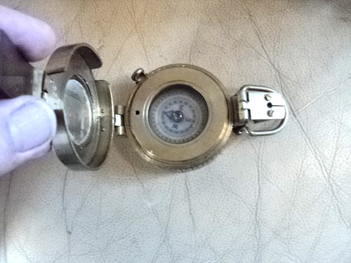 Vintage compass prismatic - vintage,