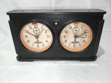 Vintage Soviet “Yantar” Chess Clock – Bakelite Case – One Side Working