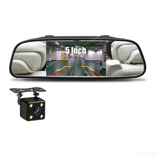 Lcd mirror monitor car - 5",