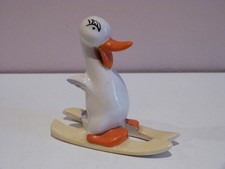 Vintage Beswick Comic Duck on Skis  Model 762 Watkin 1939 - 69