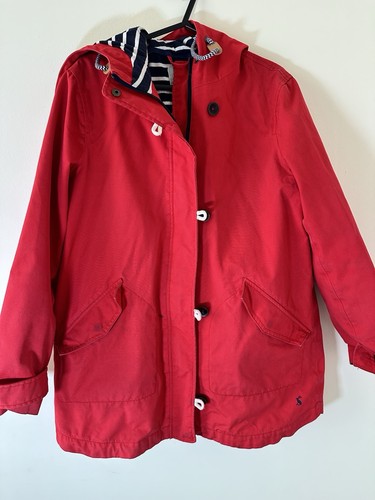 Women joules red coat - red,
