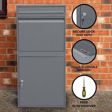 Parcel Post Drop Box XL Steel