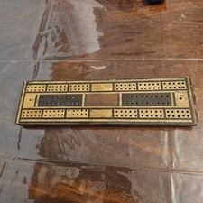 Wooden Cribbage Board 27x7.5