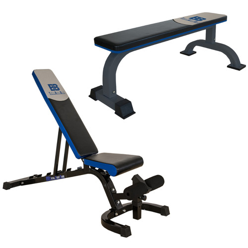 Adjustable flat gym - gym, bench