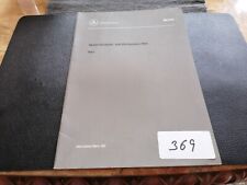 Mercedes brochure petrol injection and ignition system PMS VITO