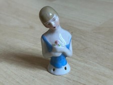 CHINA PORCELAIN HALF DOLL -
