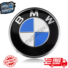 BMW 82mm Bonnet Hood Front Emblem Badge E46 E36 E90 E60 E92 E93 E70 Ect