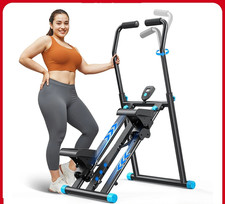 Upgraded Vertical Stair Climber Foldable Stair Stepper Exercise Machine