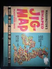 BIN Waddington’s Jig-Map British Isles, Jigsaw Puzzle. 1piece missing.
