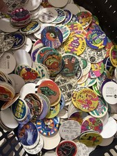 Pogs - Lot Of 56 Assorted Pogs / Milk Caps/ Whammer Slammers/ Power Caps