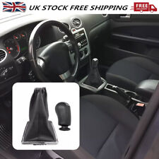 For Ford Focus MK2 2005-08 5 Speed Gear Stick Shift Knob Lever Gaiter Boot Cover