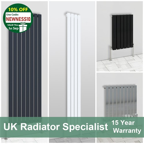 Designer flat panel radiator - flat,
