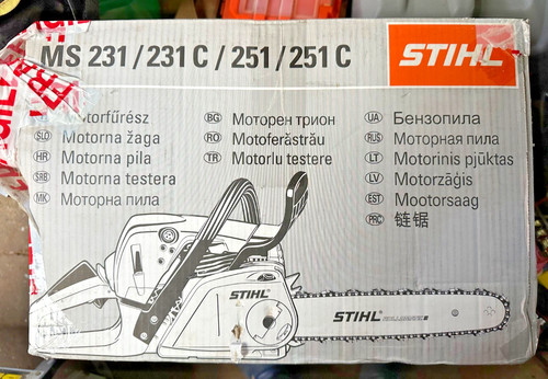 Stihl 251 petrol chainsaw - 251,