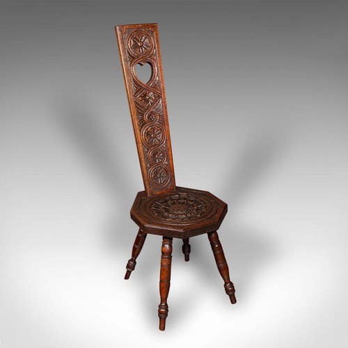 Antique spinning chair - antique,