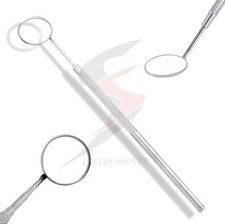 Dental Mirror with Handle Tooth Inspection Mirrors for Surgical Dental Students 