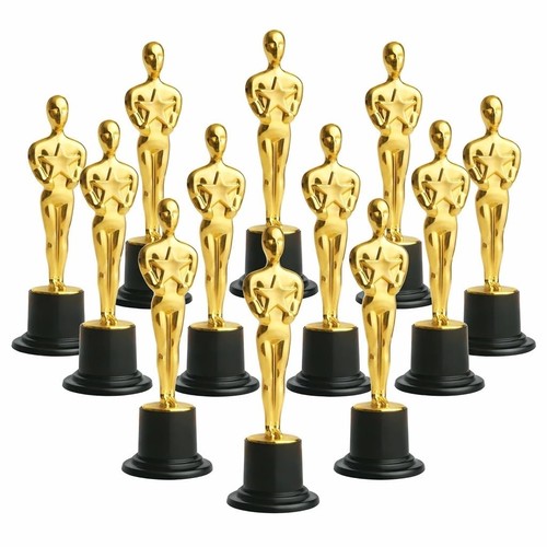 Toyvian 12pcs gold - gold, award