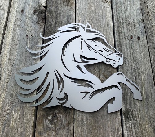 Horse wall art garden - wall, ornament