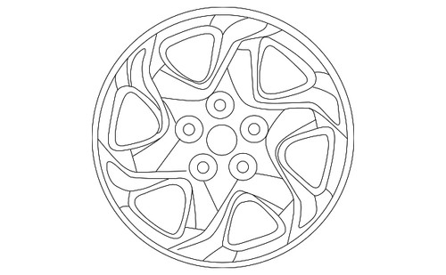 Genuine mazda wheel alloy - genuine,