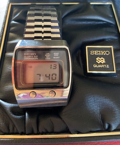 1976 seiko 0634 5019 quartz - 1976, lc
