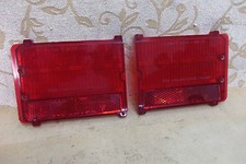 PAIR GENUINE Fomoco FORD ZEPHYR MK4 1966-72 ZODIAC ESTATE REAR TAILLIGHT LENSES