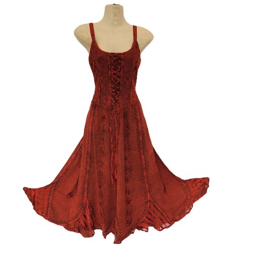 Midi bohemian dress - dress, bridesmaid