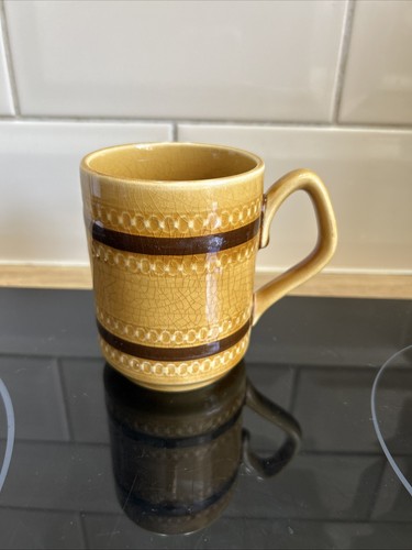 Vintage sadler mustard colour - vintage,