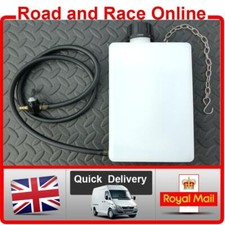 Motorcycle Remote Portable Fuel Petrol Tank-Pipe-Tap-Clips For Bike Restoration