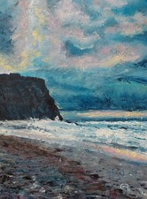 Porthtowan Beach Sunset