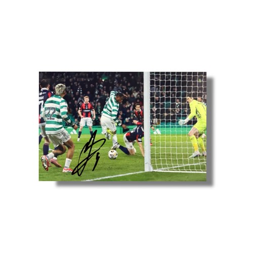 Signed adamu celtic 6x4 - adamu,