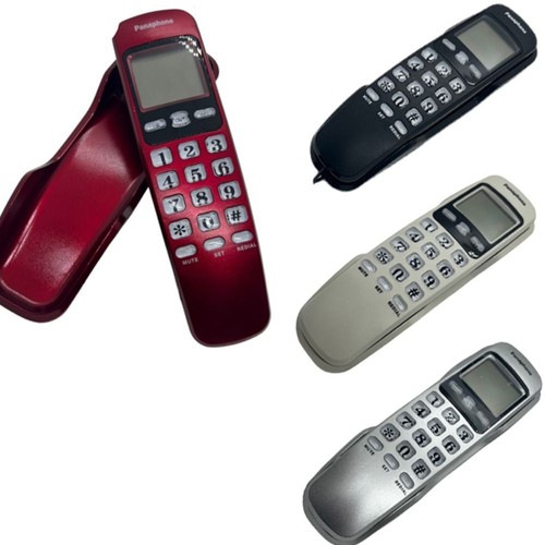 Wall mounted corded telephone - wall,