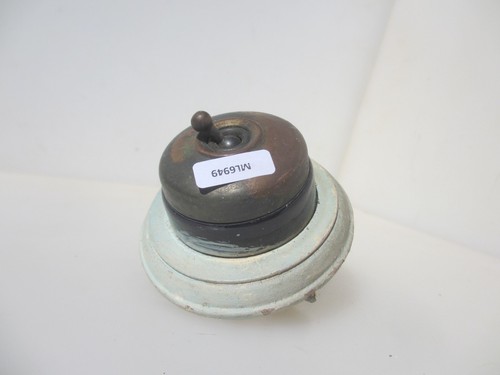 Antique brass ceramic light - antique,