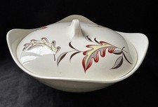 ALFRED MEAKIN ‘FALLING LEAVES’ TUREEN -FASHION SHAPE- c1960 Vintage/MCM 