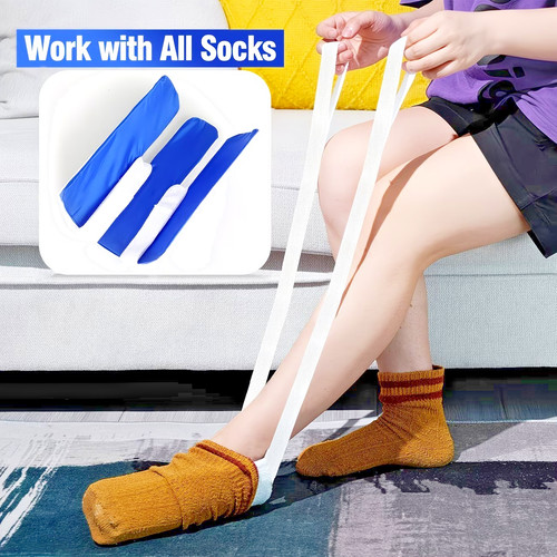 Sock aid tool for putting - tool,