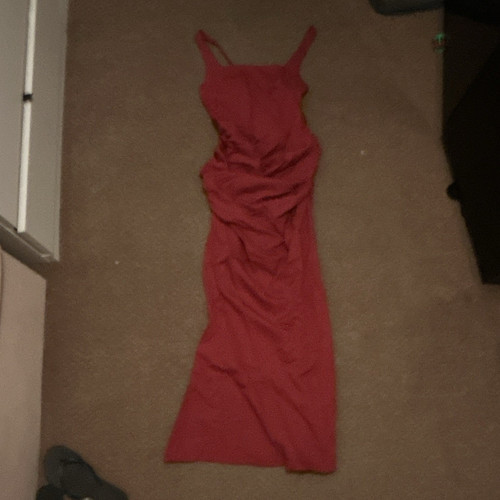 Red corset strappy sleeveless - strappy,