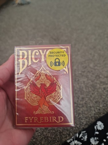 Bicycle playing cards - playing, fyrebird