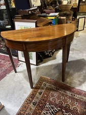 Georgian Demi Lune Tea Table