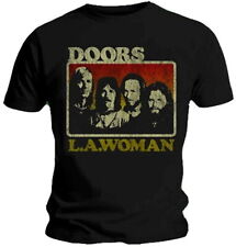 The Doors LA Woman Black T-Shirt OFFICIAL