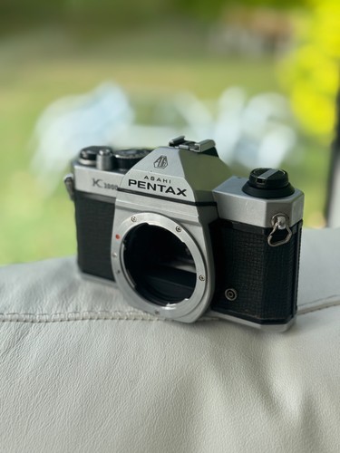 Asahi pentax k1000 35mm film - k1000,