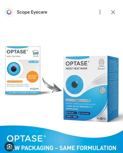 New optase moist heat eye - optase,