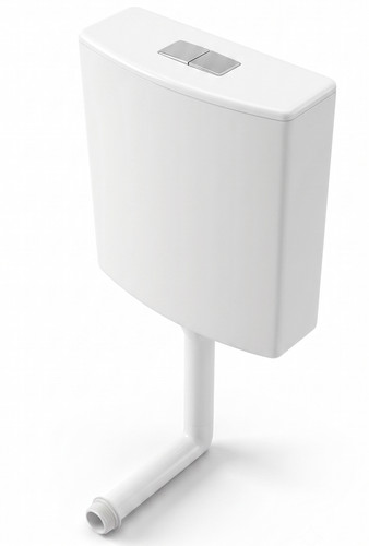 Exposed dual flush plastic - dual,