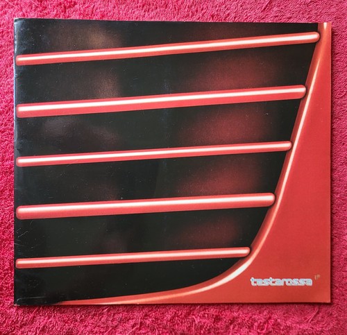 Ferrari testarossa brochure - ferrari,